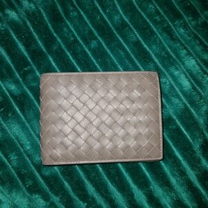 Bottega Veneta Wallet.                          Width:4.25"Depth:.5"Length:3.75